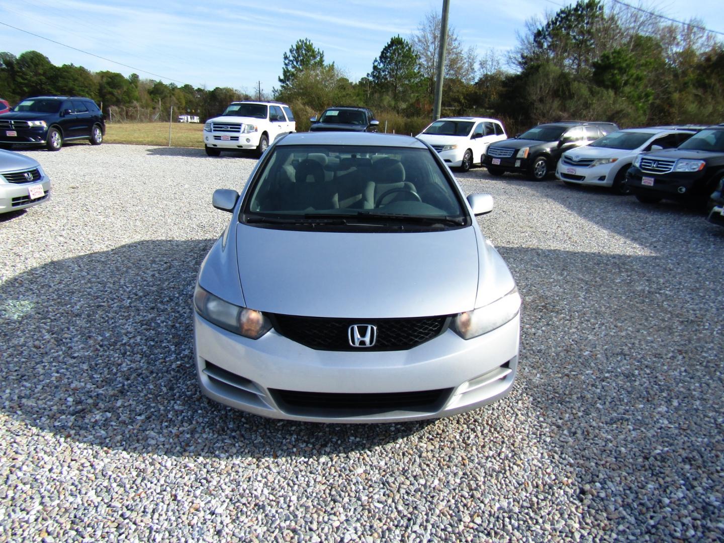 2011 Silver Honda Civic LX Coupe 5-Speed AT (2HGFG1B66BH) with an 1.8L L4 SOHC 16V engine, Automatic transmission, located at 15016 S Hwy 231, Midland City, AL, 36350, (334) 983-3001, 31.306210, -85.495277 - Photo#1